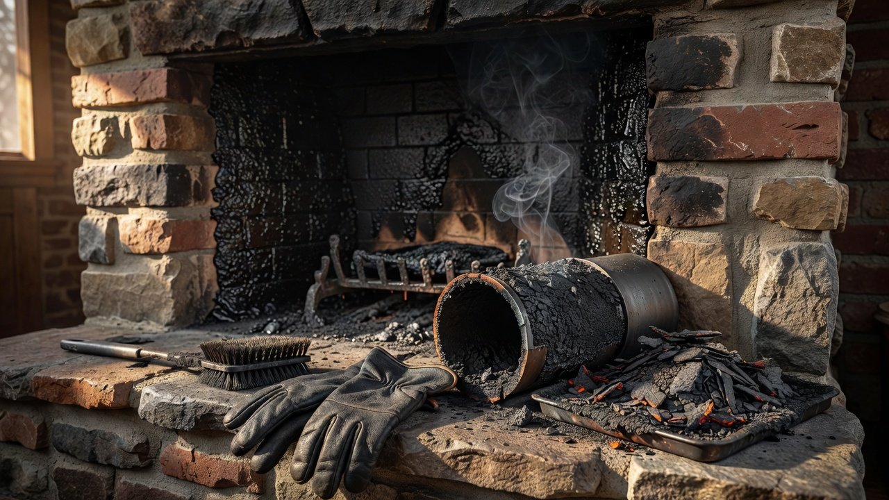 Creosote in Your Chimney: Why It’s a Fire Hazard and When to Schedule a Cleaning
