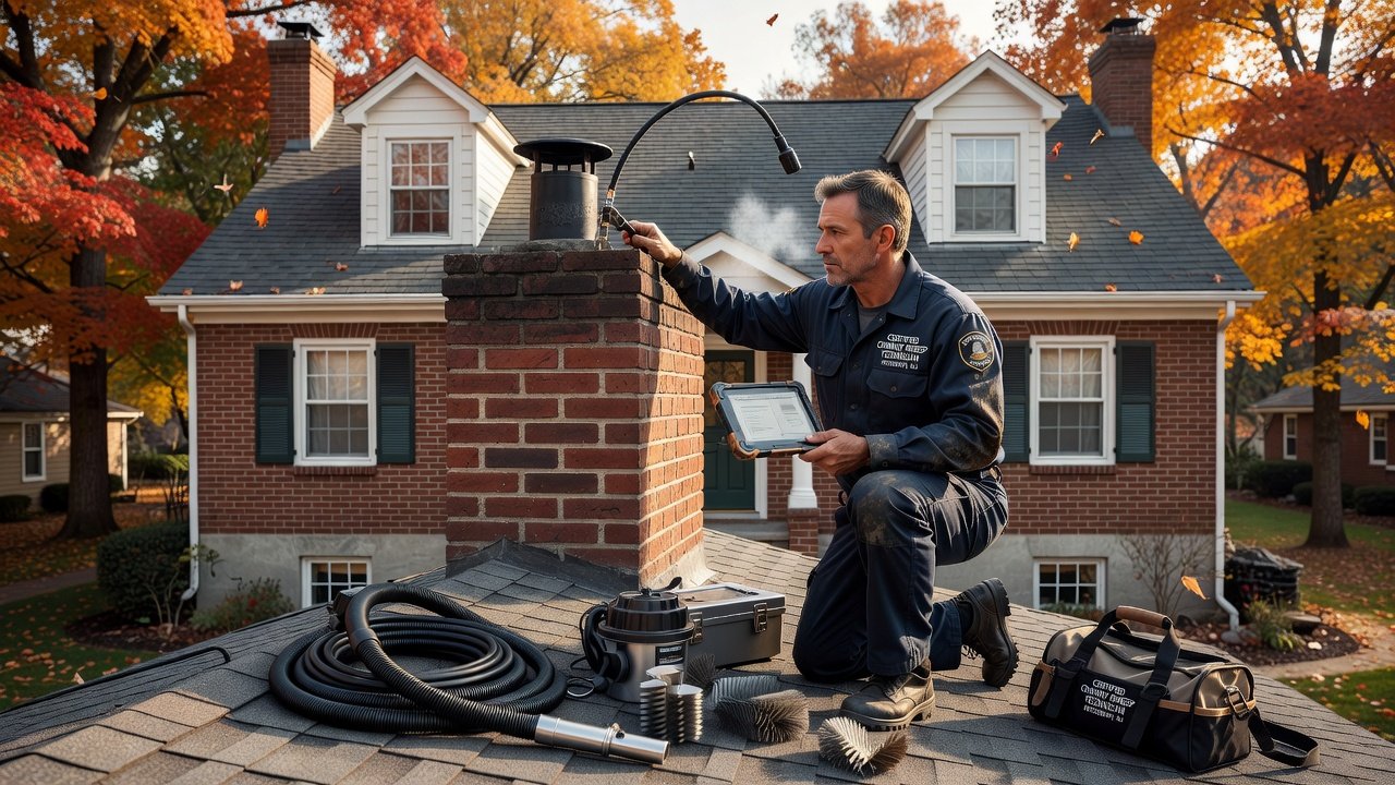Chimney Sweep in Woodbury